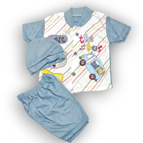 New born the bus grey suit