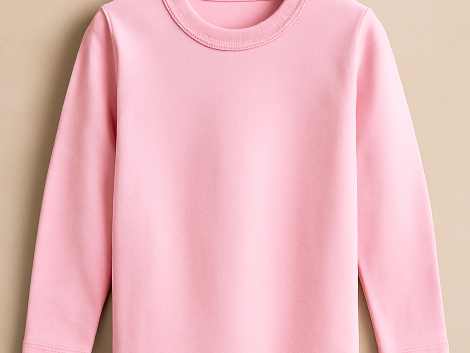 Round Neck Pink