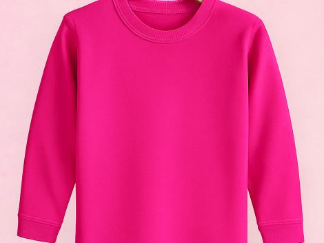 Home 36 Round Neck Shoking pink