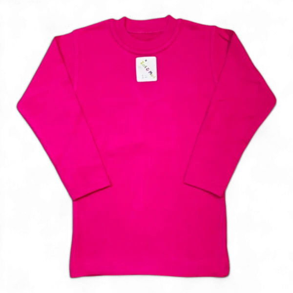 Round neck Shoking Pink