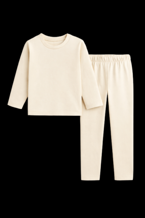 Thermal Suit Off White Colour