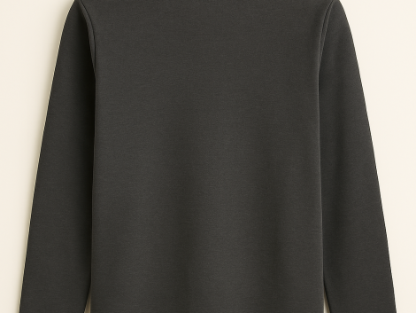 High Neck Charcoal Colour