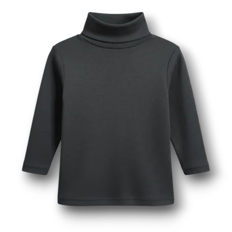 Winter High Neck Black Colour