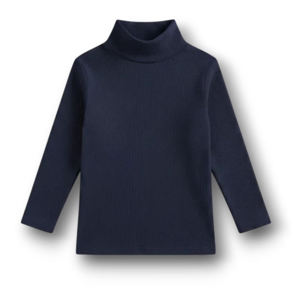 Winter High Neck Navy Blue Colour