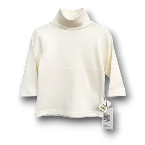 Winter High Neck Off White Colour