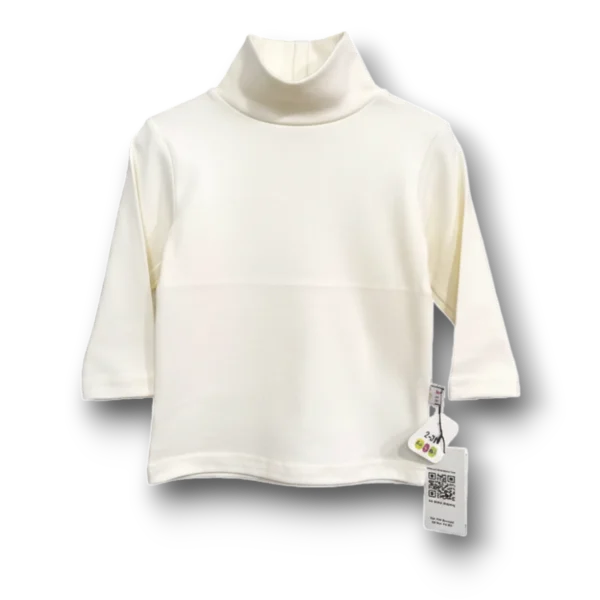 Winter High Neck Off White Colour