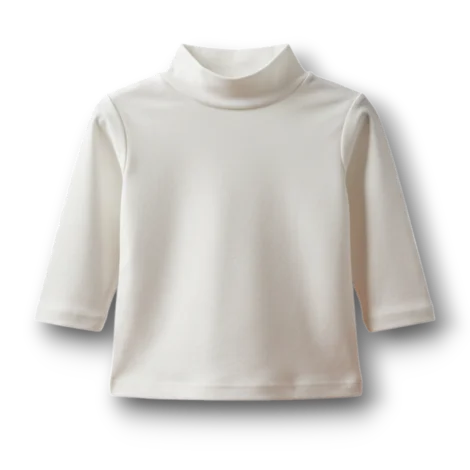 Winter High Neck White Colour