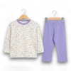 Boy Full Night Suit purple Flower 1 NS Purple Flower 1