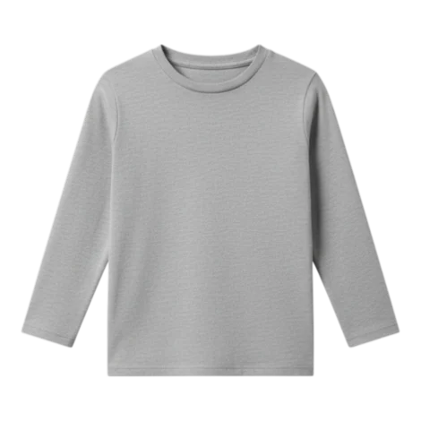 Winter Round Neck Light Grey Colour