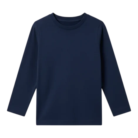Winter Round Neck Navy Blue Colour