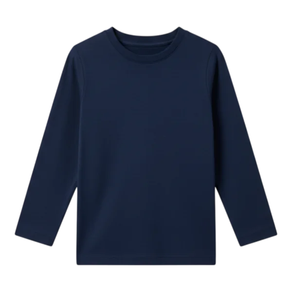 Winter Round Neck Navy Blue Colour