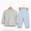 Boy Full Night Suit Sky Blue Lining 2 BFNS Sky Blue Colour