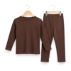 Winter Thermal Suit Brown Colour in premium quality 2 Winter Thermal Suit Brown Colour