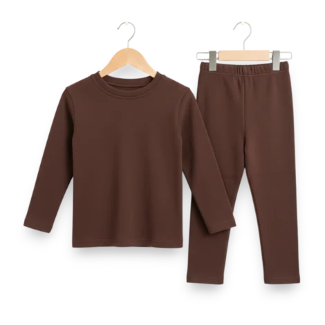 Winter Thermal Suit Brown Colour