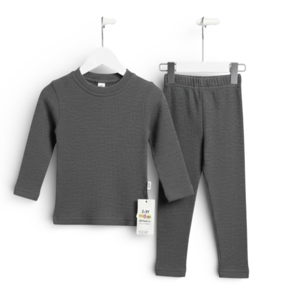 Winter Thermal Suit Charcoal Colour