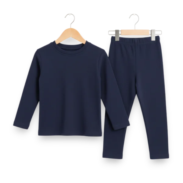Winter Thermal Suit Navy Blue Colour