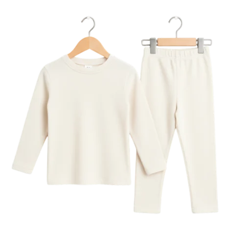 Winter Thermal Suit Off White Colour