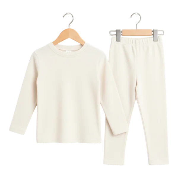 Winter Thermal Suit Off White Colour
