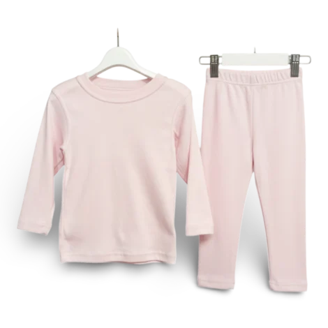 Winter Thermal Suit Pink Colour