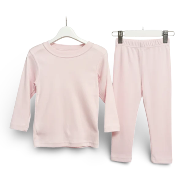 Winter Thermal Suit Pink Colour