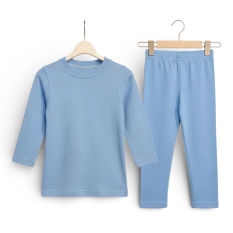 Winter Thermal Suit Sky Blue Colour