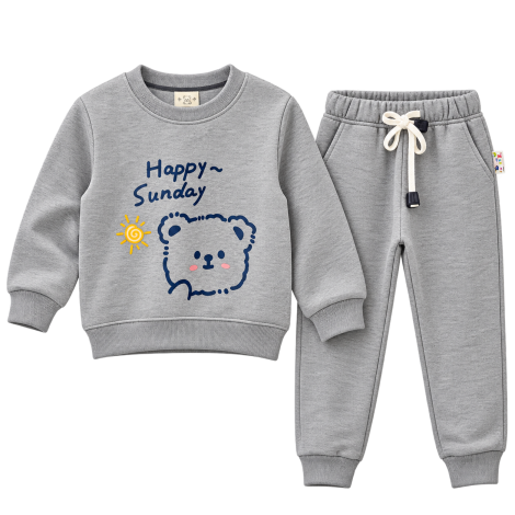 Home 38 Happy Sunday Kids’ Flees Track Suit