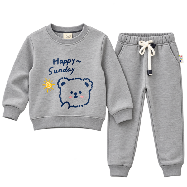 Happy Sunday Kids’ Flees Track Suit