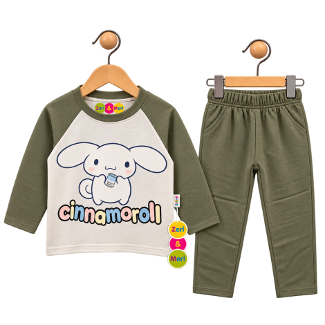 Home 35 Olive Cinnamoroll Kids Outfit